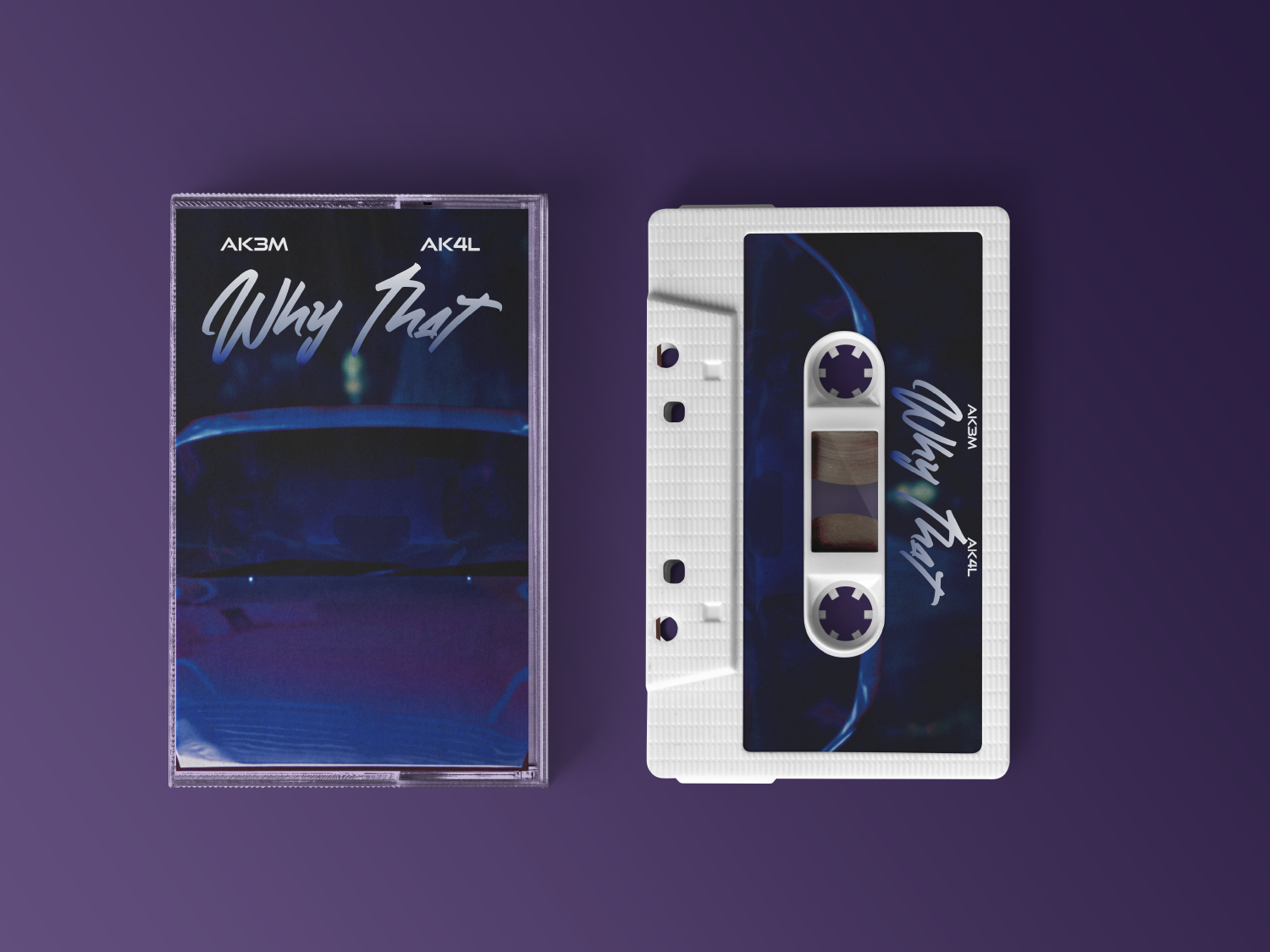WhyThat__Process 4 Why That by Akal Inder single cover and cassette mock up.