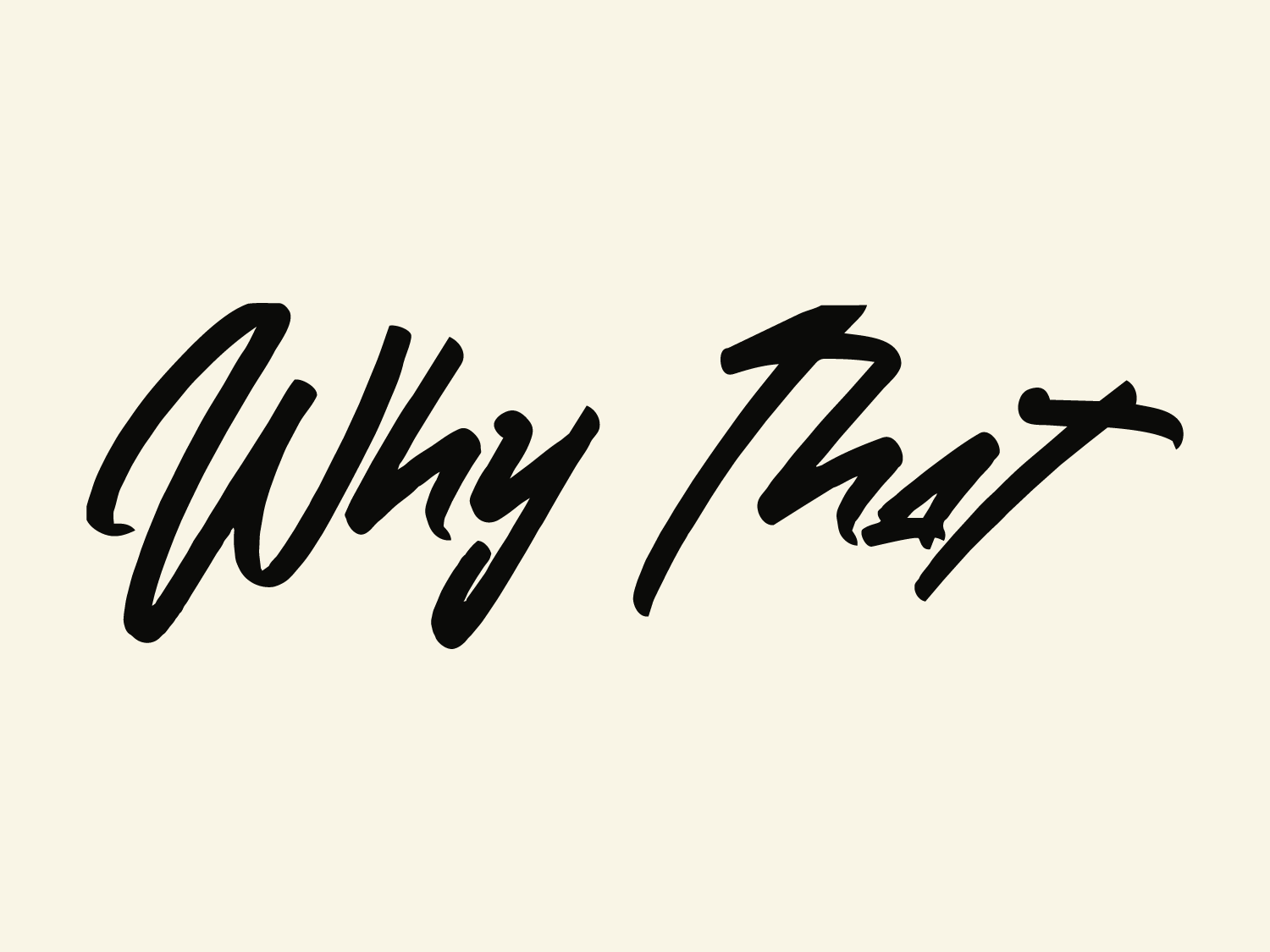 WhyThat__White Flick Off candle white monochrome logo and wordmark.